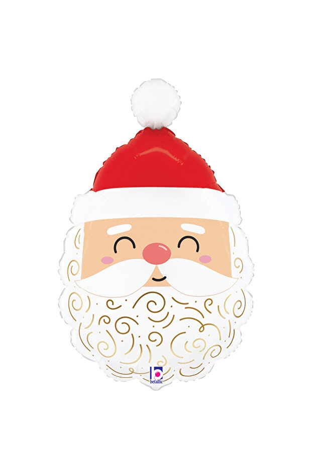 25" Foil Balloon Joyful Santa