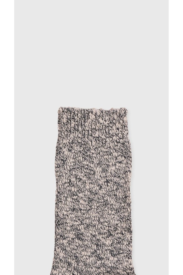 Melanjlı Kalın Kışlık Çorap - 2