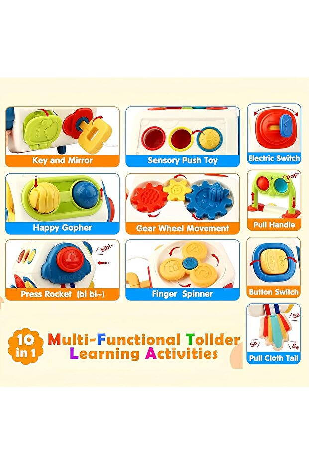 مكعب الأنشطة التعليمية - 1