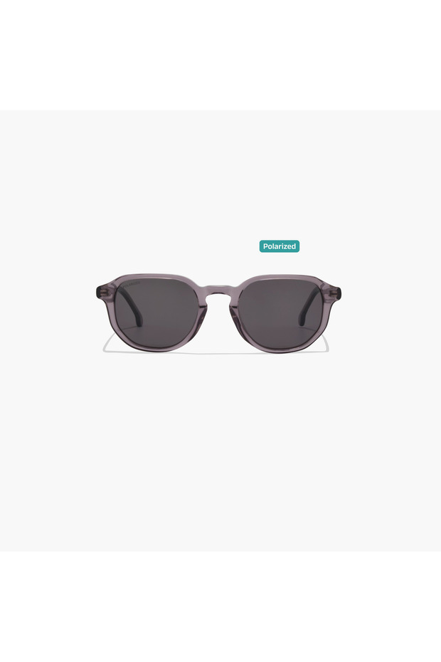 Leon Polarized 50MM Grey Geometric Sunglasses - 30S-000439-0707p