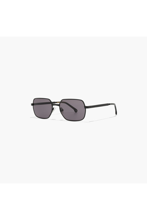 Nefoud 55 MM Grey Geometric Sunglasses | sm40107-30s-000423-0107-55