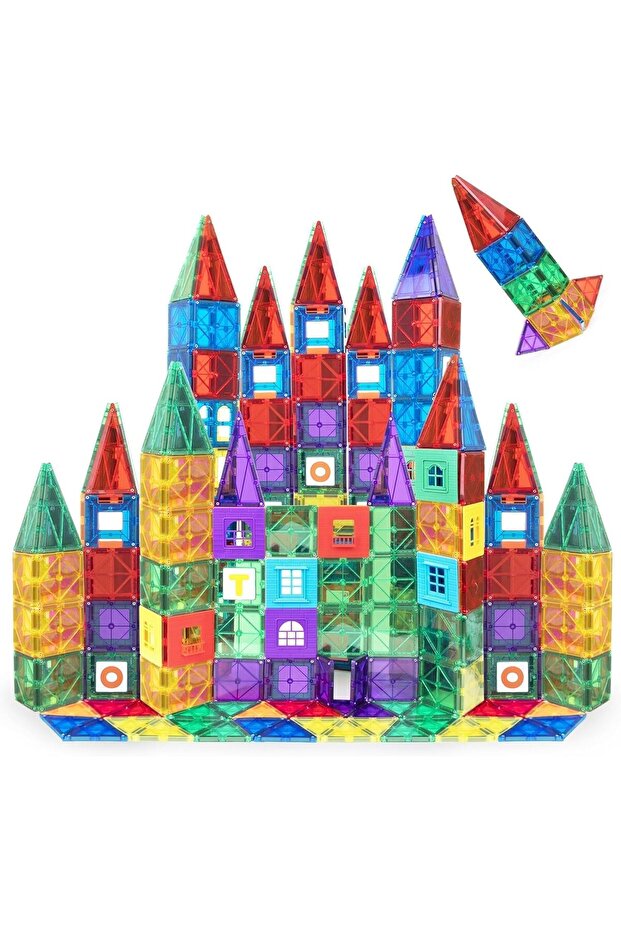 100 Parça Manyetik Blok Set - 1