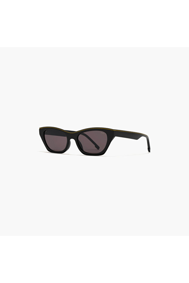 Vault 52 MM Grey Cat Eye Sunglasses | sw30107-bla-000349-0107-52