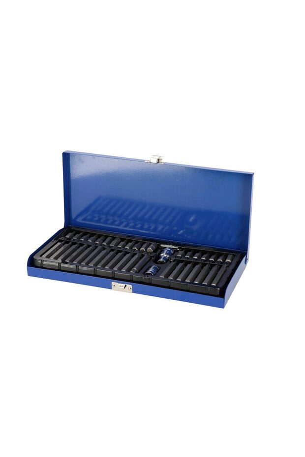 Bit set, hex, torx, slotted, 40 pieces, - 3