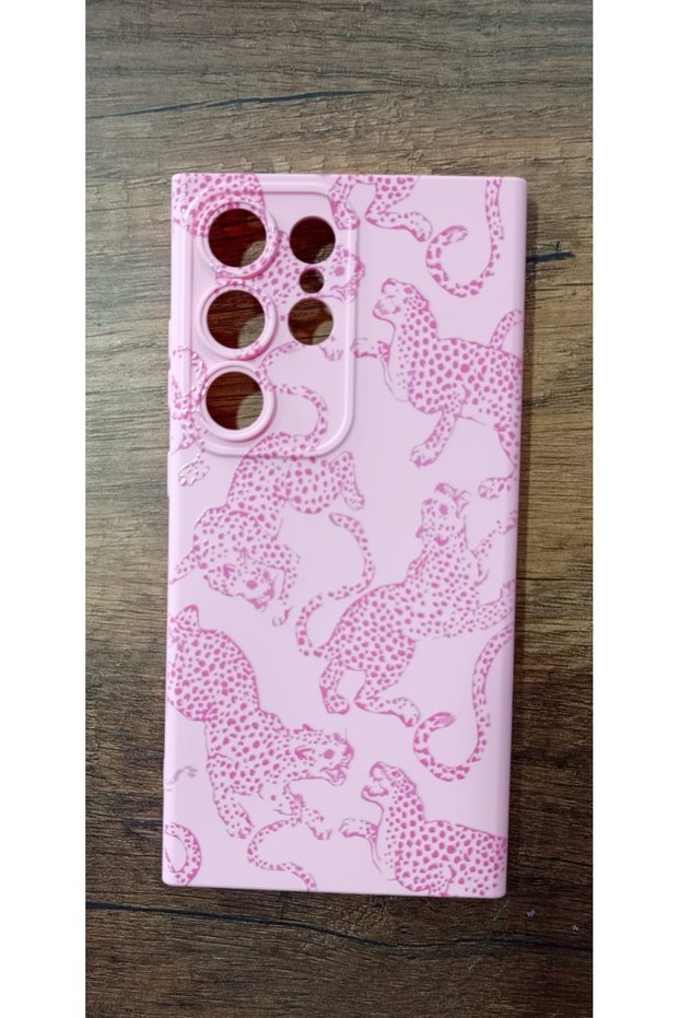 Samsung Galaxy S25 Ultra Leopard Printed Velvet Silicone Phone Case Cover