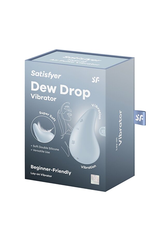 Dew Drop intimate massager blue