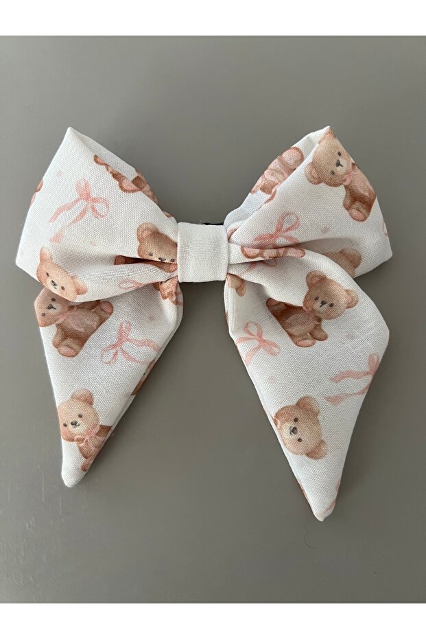 Teddy Bear Cute Bear with Bow Children's Buckle Automatic Bow Buckle
