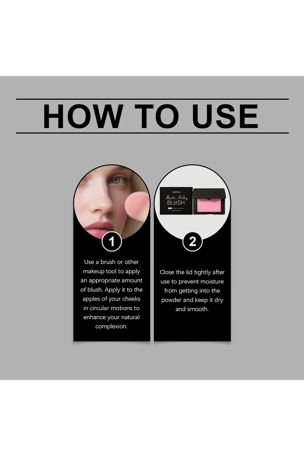 أحمر خدود ناعم غير لامع وردي اللون - 6