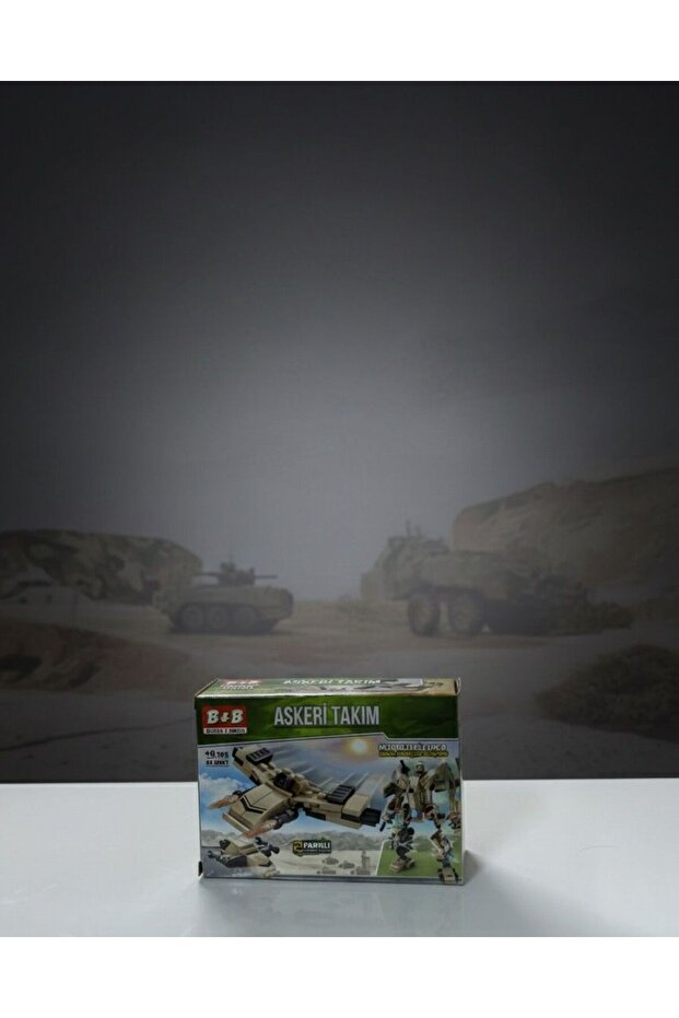 ASKERİ TAKIM Yapı Oyuncak FİGÜR - 1