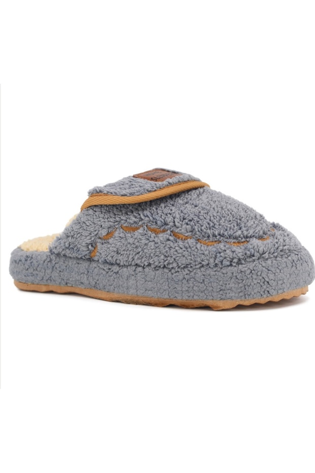 Women's Gray Winter Home Slippers