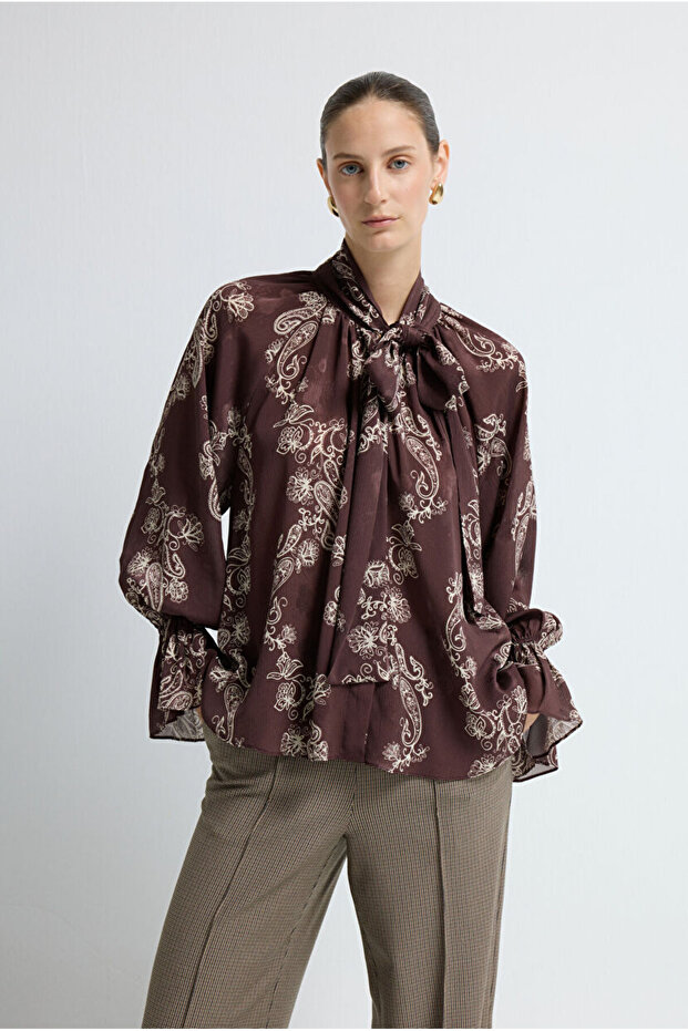 Bağlamalı Gömlek - 1