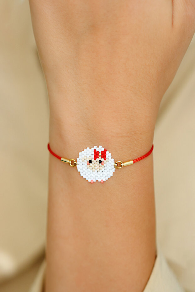 - Animal Figured Bracelet - Handmade - Sheep