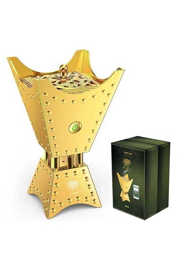 Damanhoor Electronic Incense Burner Cordless Rechargeable Oud Censer