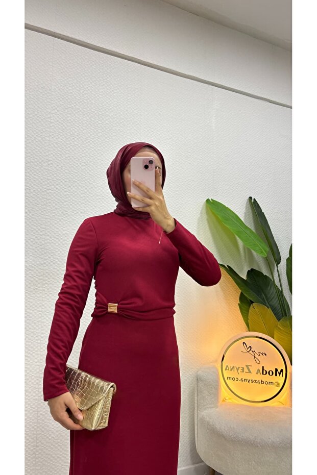 Hira Tesettür Elbise - 1