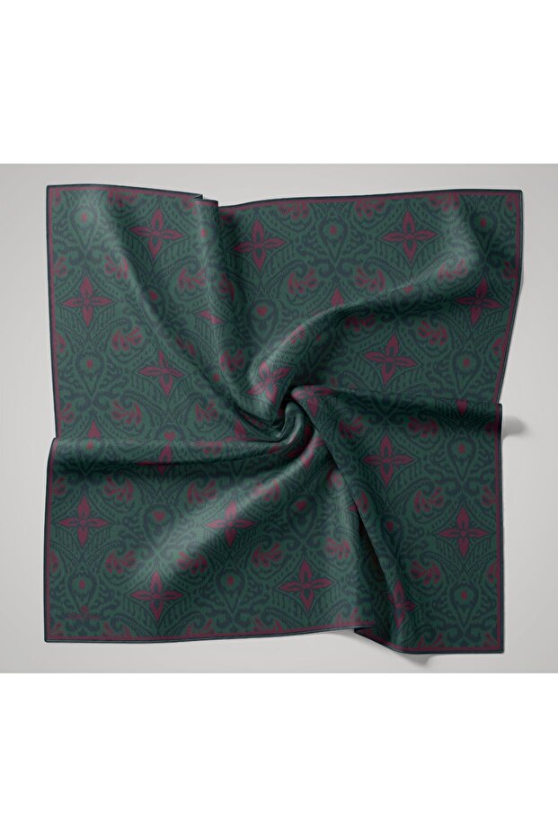 Eșarfă din bumbac moale Nehir Pattern - 1