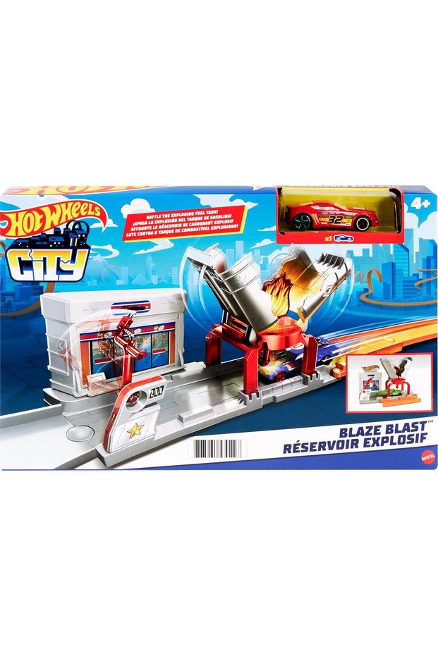 Set de joaca Hot Wheels Blaze Blast