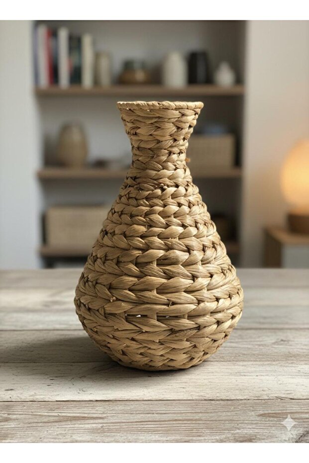 مزهرية زخرفية من الخيزران - 1