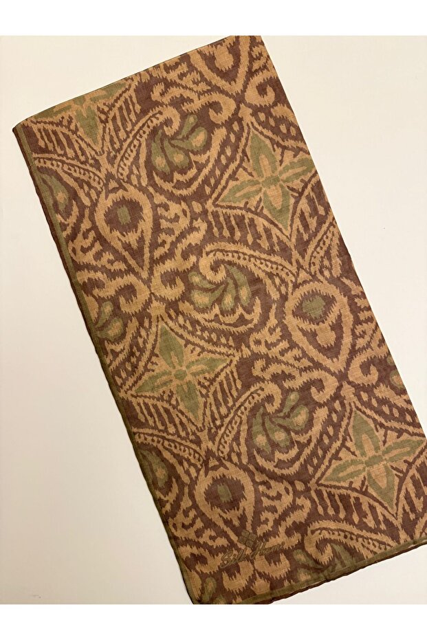 Eșarfă din bumbac moale Nehir Pattern - 1