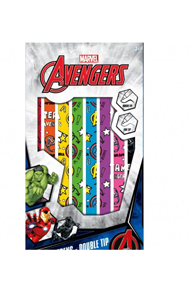 Set 8 double-tip markers - 1