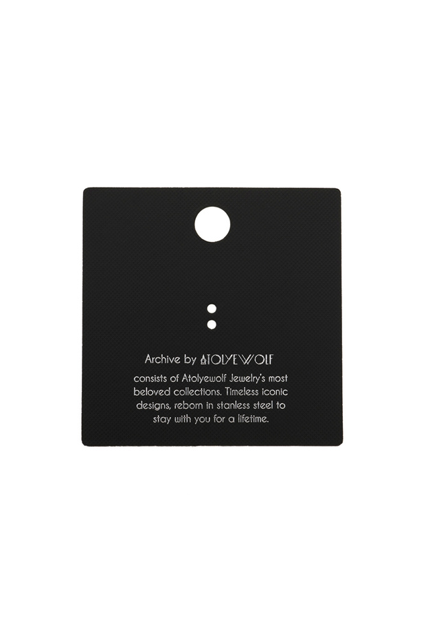 Gümüş Kaplama Şimşek Kolye - 7