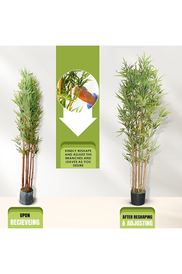 Artificial Bamboo Tree 150cm - 7