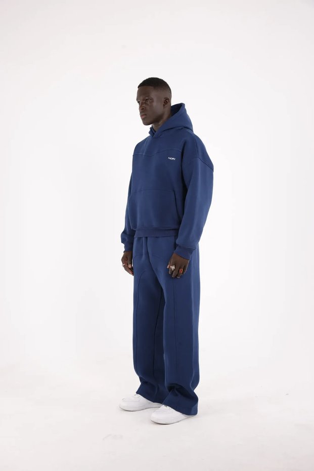Adjustable Leg Premium Oversized Sweatpants (Winter Karyoka Detail)