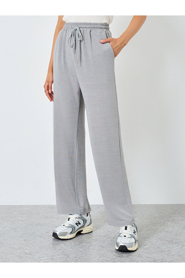 بنطال متماسكة واسع الساق - 2