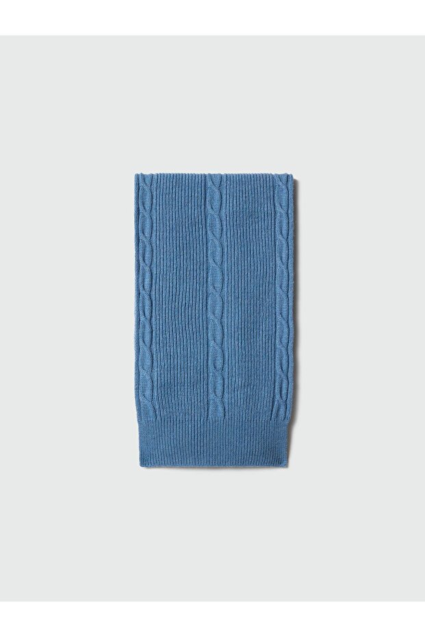 Yünlü Örme Kadın Atkı - 1