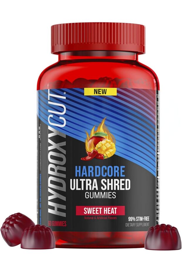 Hydroxycut Hardcore Ultra Shred Burner 60 Gummies - 1