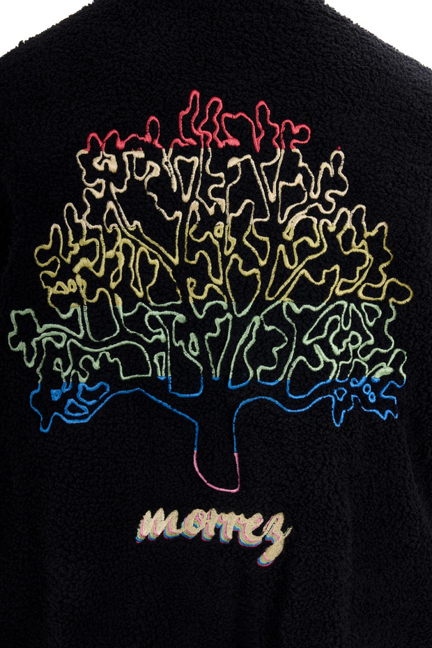 Siyah Peluş Ceket - 3