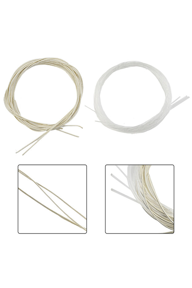 6pcs Classical Guitar Strings Set Nylon Replacement 6pcs Classical Guitar Strings Set Nylon Repla... - 5