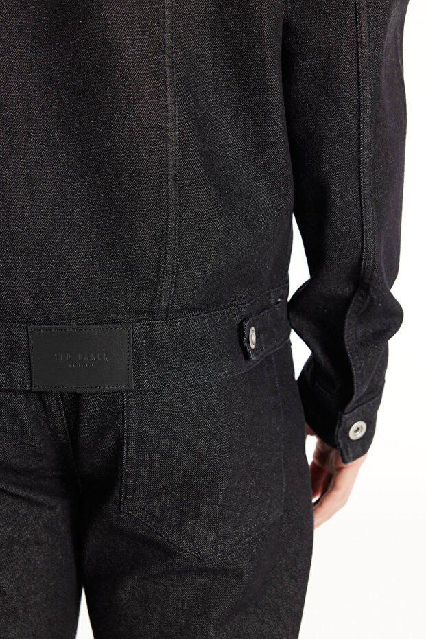 SİYAH JEAN CEKET - 6