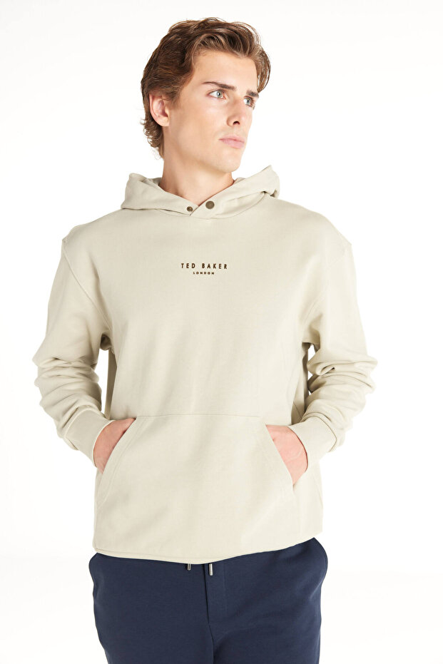 MİNT LOGOLU KAPÜŞONLU SWEATHSİRT - 3