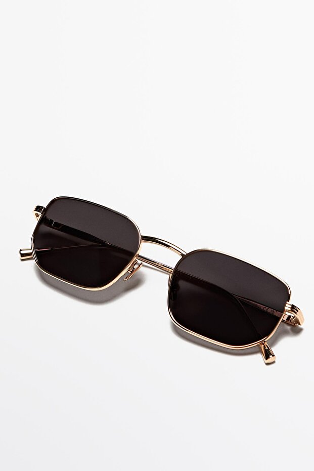 Kare metal güneş gözlüğü - 3