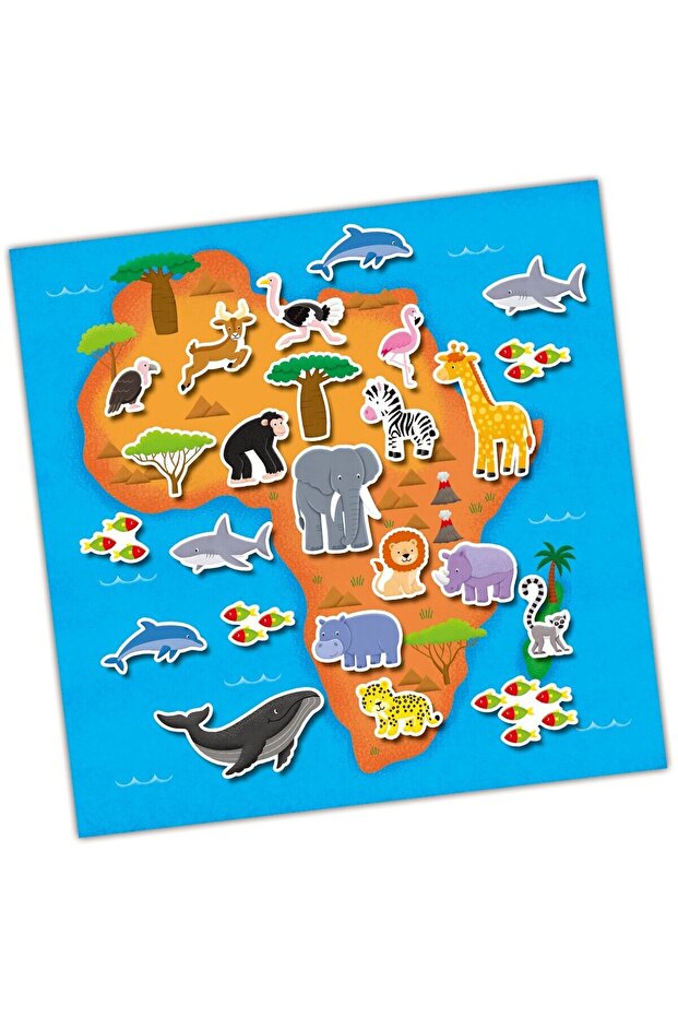 My Sticker Book - Map - 2
