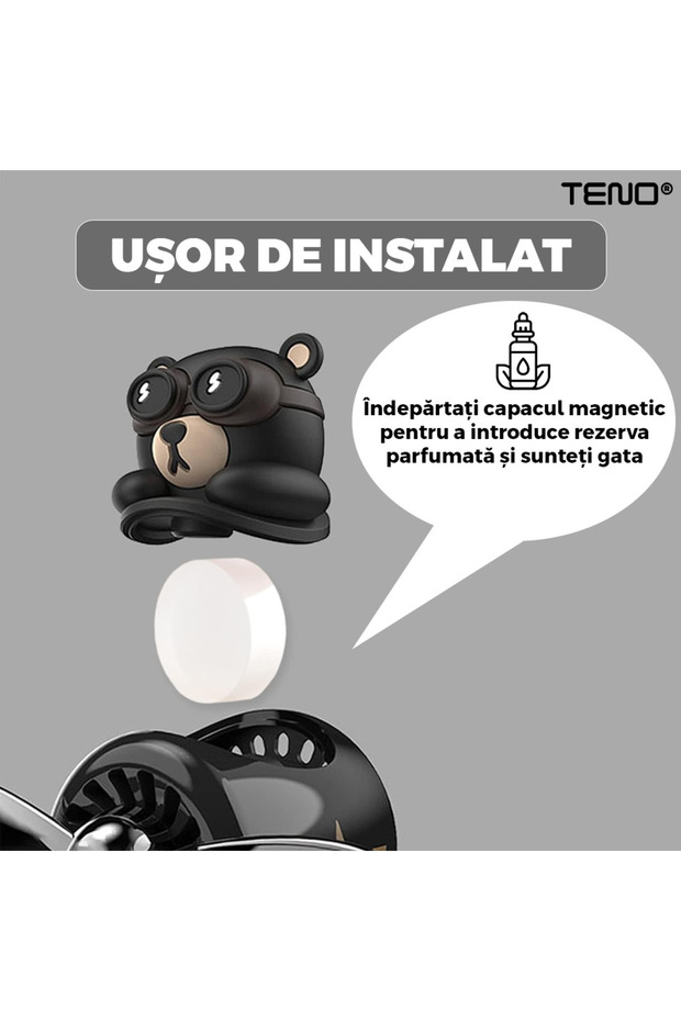 Set of 3 Replacement Pads for Aromatherapy Diffuser, compatible with any diffuser with propeller - 6