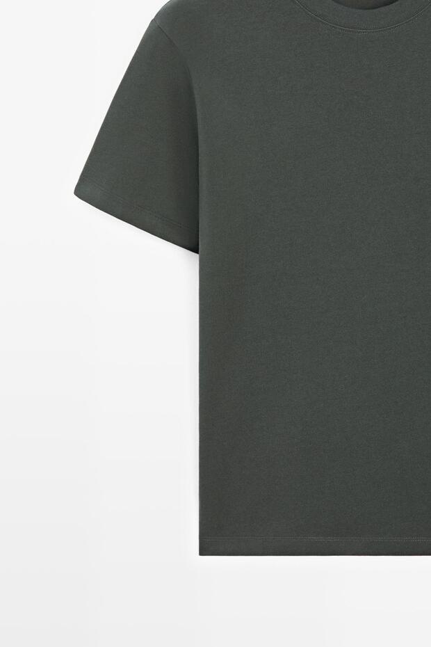 Pamuklu kısa kollu t-shirt - 6