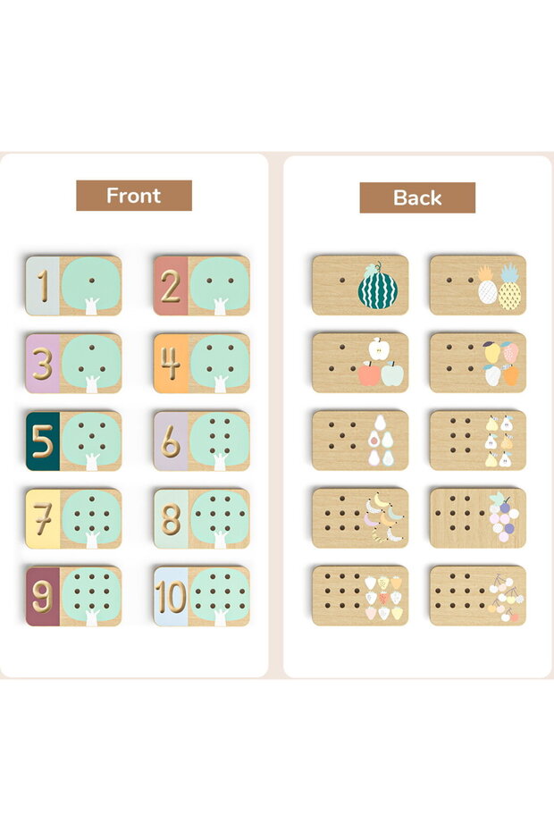 Math game - Fruit trees - 8