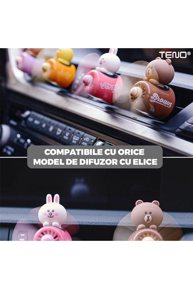 Set of 3 Replacement Pads for Aromatherapy Diffuser, compatible with any diffuser with propeller - 3