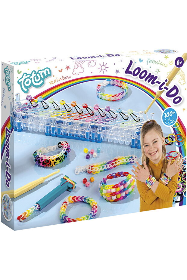 Set creativ cu elastice - Loom i Do - 8