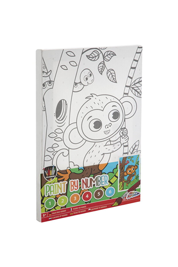 Paint by numbers - Monkey - 1