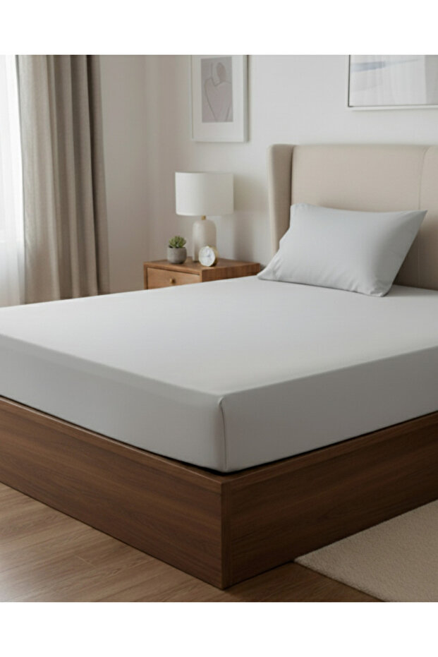 Beige Flat Sheet Set (Single Size) - 1