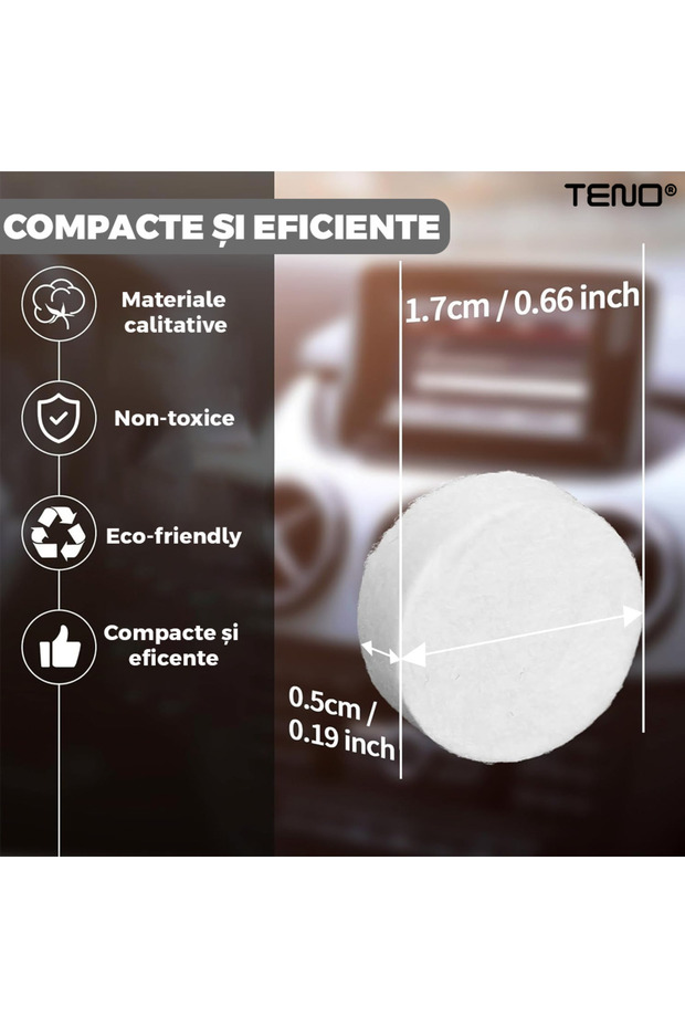 Set of 3 Replacement Pads for Aromatherapy Diffuser, compatible with any diffuser with propeller - 5