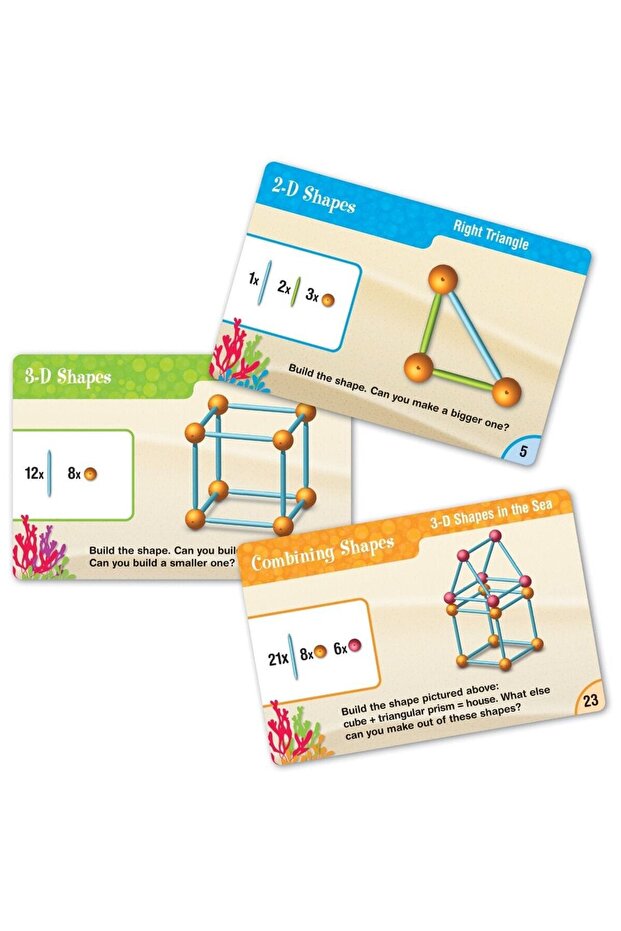 Construction set - 3D shapes - 5