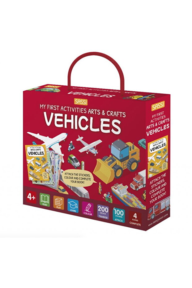 First art & craft set - Vehicles - 1
