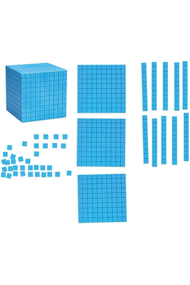 Magnetic math set - Base 10 models - 2