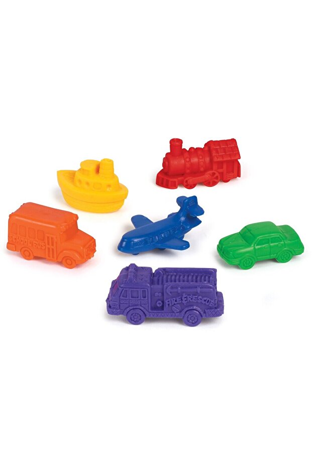 Mini vehicule pentru numarat - set 72 buc - 2