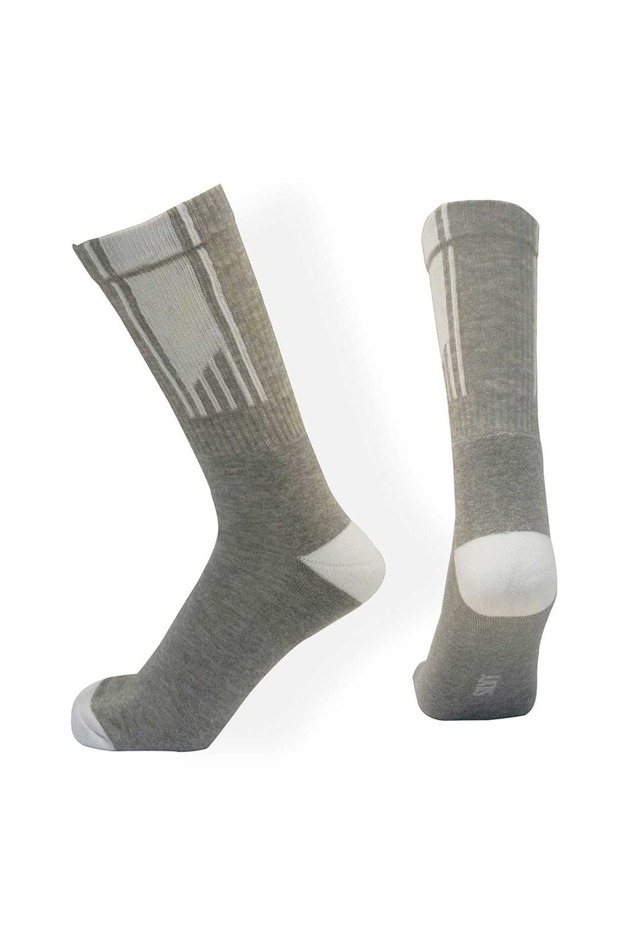 Men's Sports Half Towel Long Socks MSHL 5