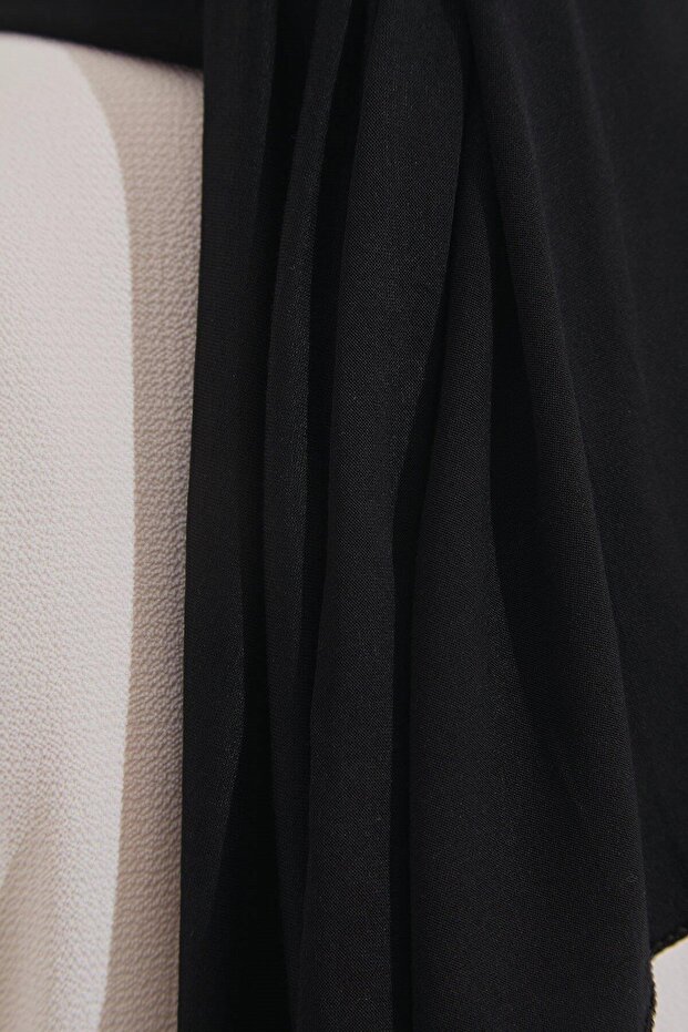 Penye Şal Siyah - 5