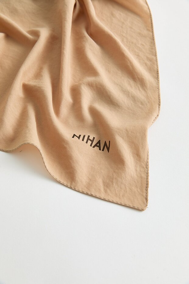 %100 Pamuk Fresh Eşarp Camel - 2